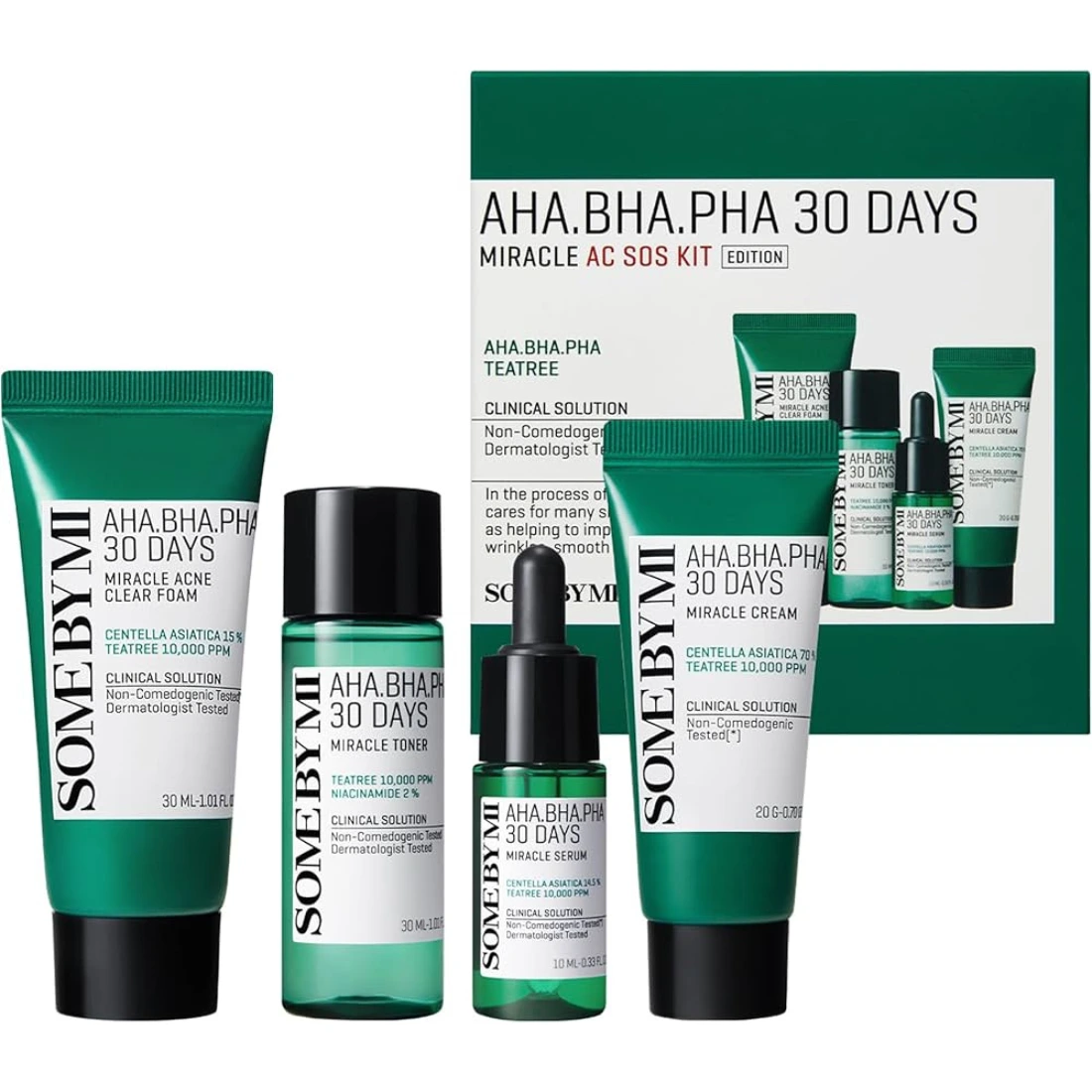 AHA BHA PHA 30 Days Miracle AC SOS Kit