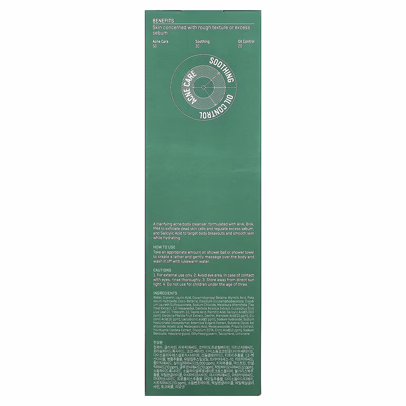 AHA-BHA-PHA 30 Days Miracle Acne Body Cleanser1