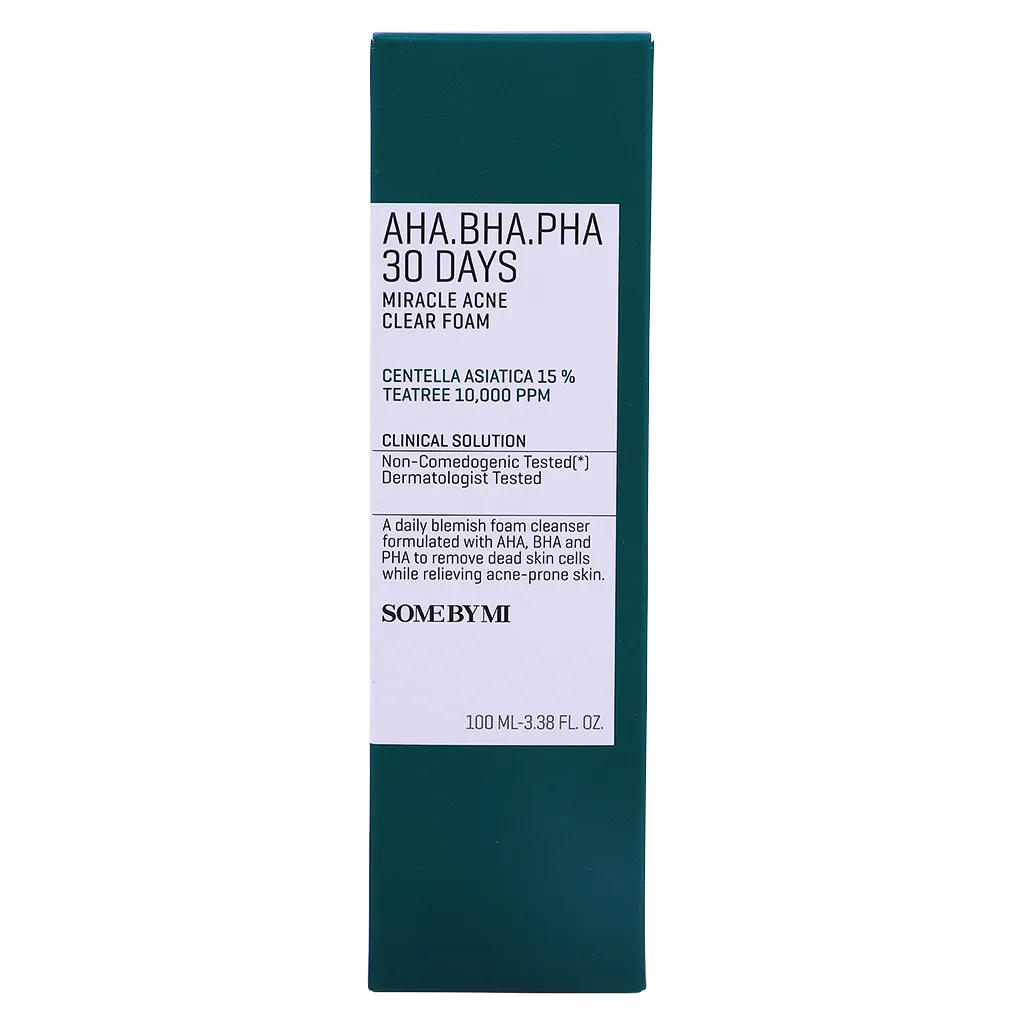AHA BHA PHA 30 Days Miracle Acne Clear Foam2