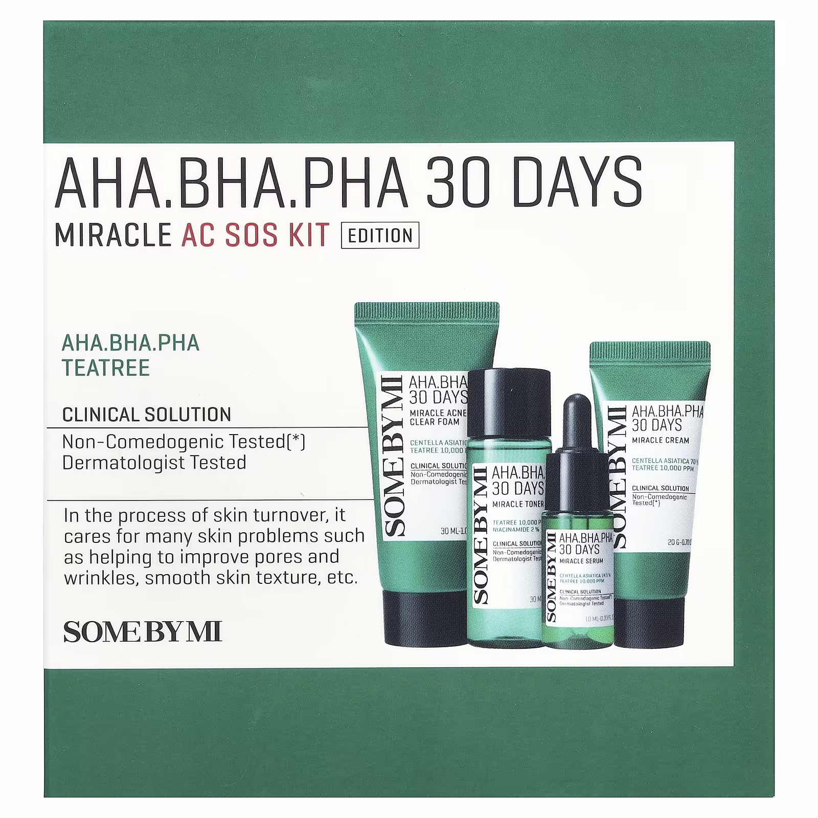 AHA. BHA. PHA 30 Days Miracle AC SOS Kit1