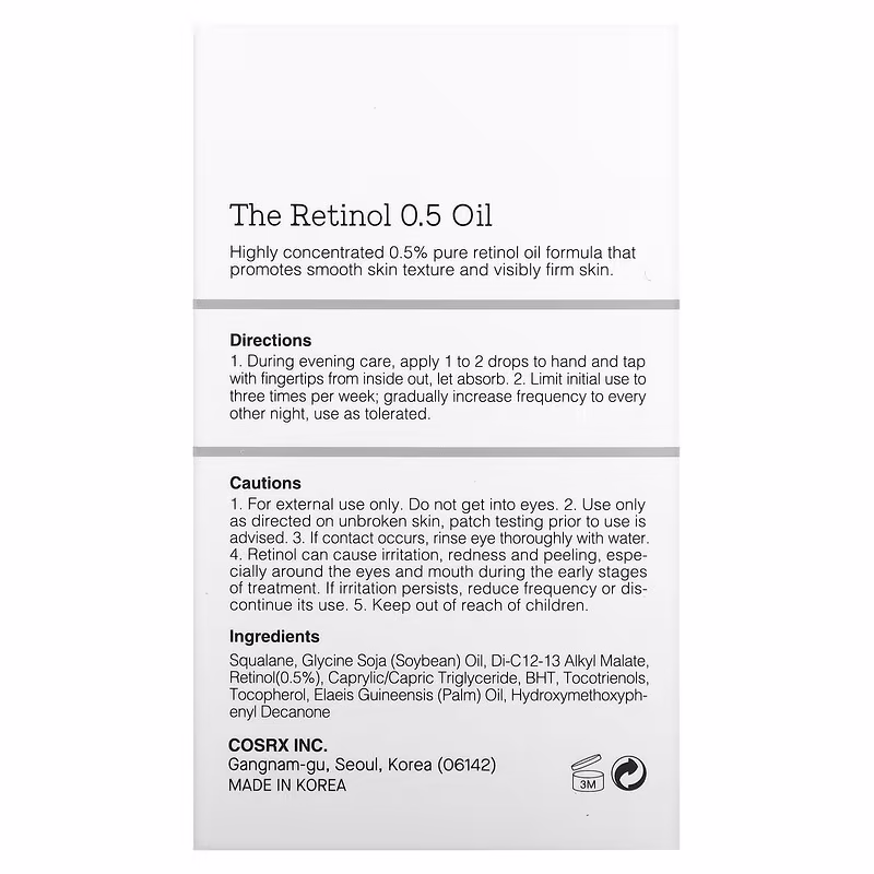 The Retinol 0.5 Oil Serum1